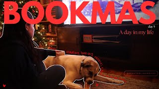 A day in my life: reading, baking cookies & Disney Dreamlight Valley | bookmas day 5 🍪🎄