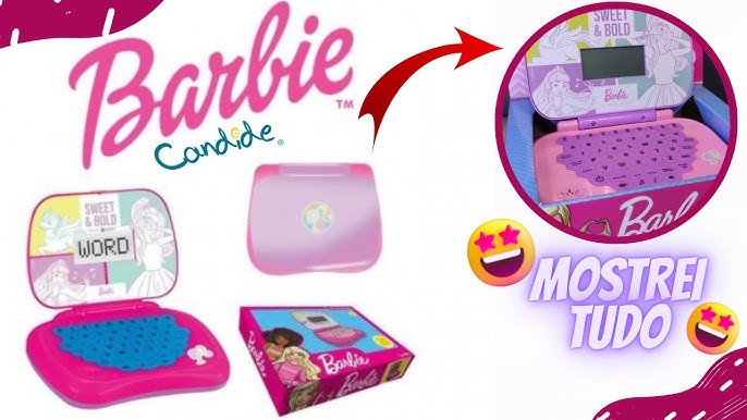 BARBIE MAKE UP, LINDO LAPTOP COM MAIS DE 50 SOMBRAS E GLOSS