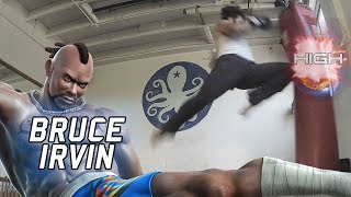 Real Life Tekken - BRUCE IRVIN's Muay Thai [Eric Jacobus]