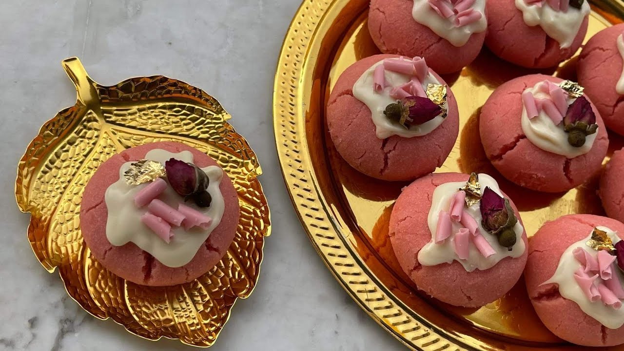 غريبية الفراز🍓🇩🇿 حلوى فخمة غير ب 4 مكونات تحمر الوجه في الاعراس و المناسبات❤️