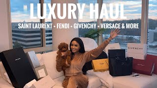 LUXURY COLLECTIVE HAUL | Tom Ford + Saint Laurent + Givenchy + Fendi + Versace & More