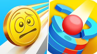 🍐 Coin Rush 🆚 Stack Ball AFY5T! ALL LEVELS Mobile Game Udpate Walkthrough Pro Gameplay iOS,Android screenshot 5