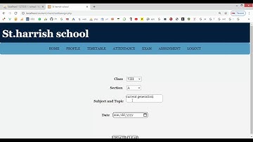 Student Information Management Systems in PHP