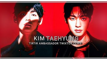 TAEHYUNG - TIRTIR AMBASSADOR TWIXTOR CLIPS 4K #btsmyhappinessot7 #kimtaehyung #vbts #twixtor 