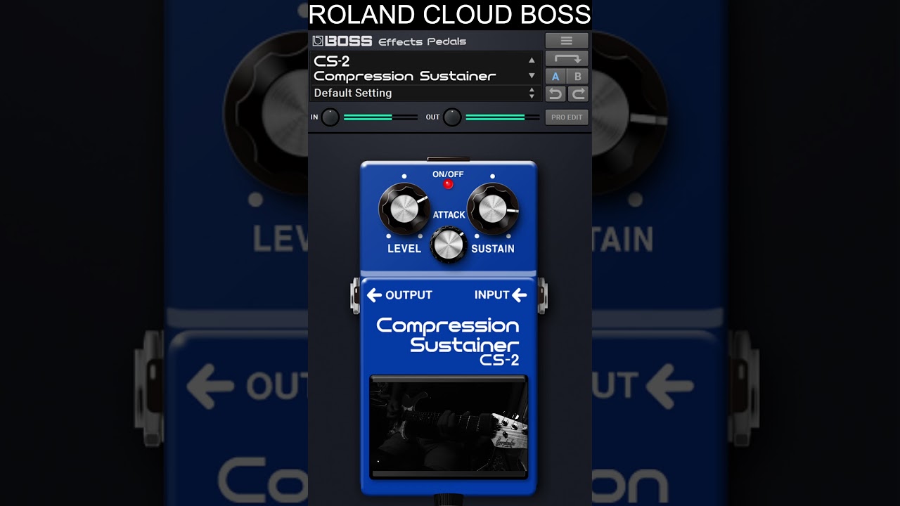 Boss CS-2 Compression Sustainer - YouTube