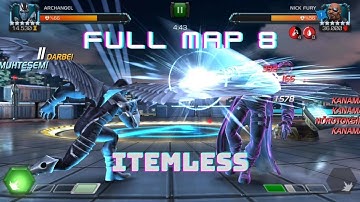 MCOC MAP 8 PATH 1-1-8 (Harita 8 Yol 1-1-8 ) NİCK-ARCHANGEL-CORVUS