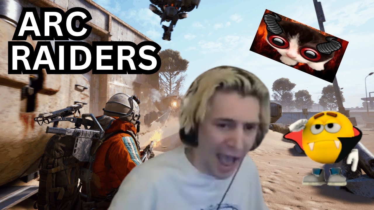 xQc is the WORST ARC RAIDERS PLAYER EVER