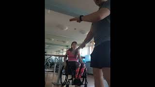 Quadriplegic | Ring dip + Pec Stick hold