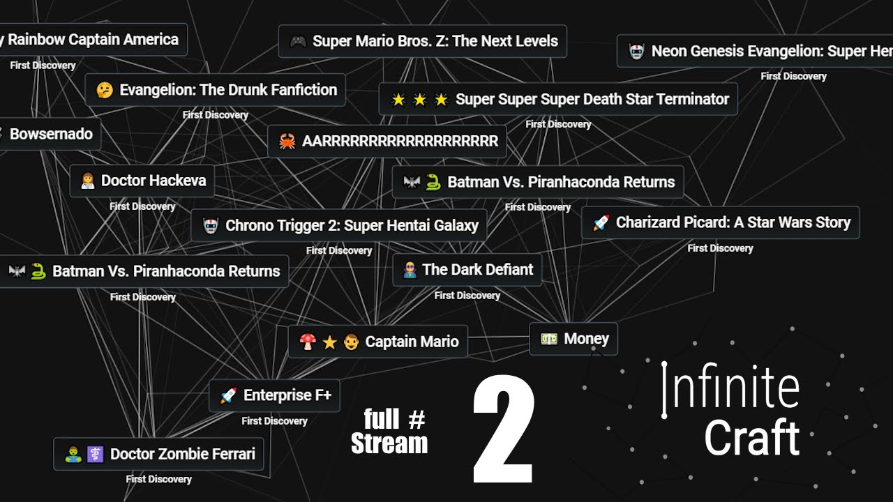 Infinite Craft Full Stream 2 Super LEGO Harry Potter Justice League YouTube