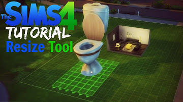 Sims 4 Tutorial  #1 - Resize Tool