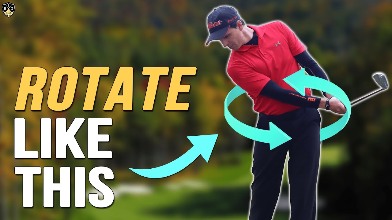 How To Rotate Through The Golf Ball Keep Your Clubface Square YouTube
