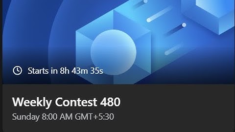 Leetcode Weekly Contest 480 || #leetcode  #coding #programming #contest