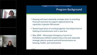 Minnesota Housing: Statewide Strategic Plan Planning Grant RFP Information Session