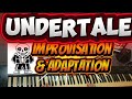 UNDERTALE MUSIC SOLO NEVER SEE BEFORE IMPROVISATION & ADAPTATION