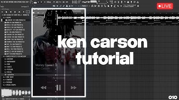 HOW TO MAKE more chaos BEAT for KEN CARSON | FL studio Tutorial