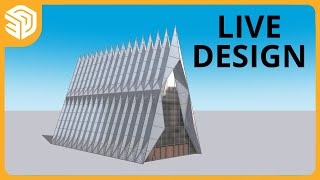 Modeling the Air Force Academy Chapel β LIVE!