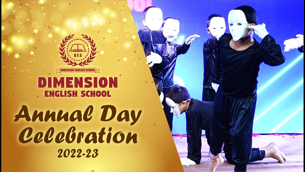 DIMENSION ENGLISH SCHOOL ANNUAL DAY 2022-23 - MIME ON MOBILE PHONE