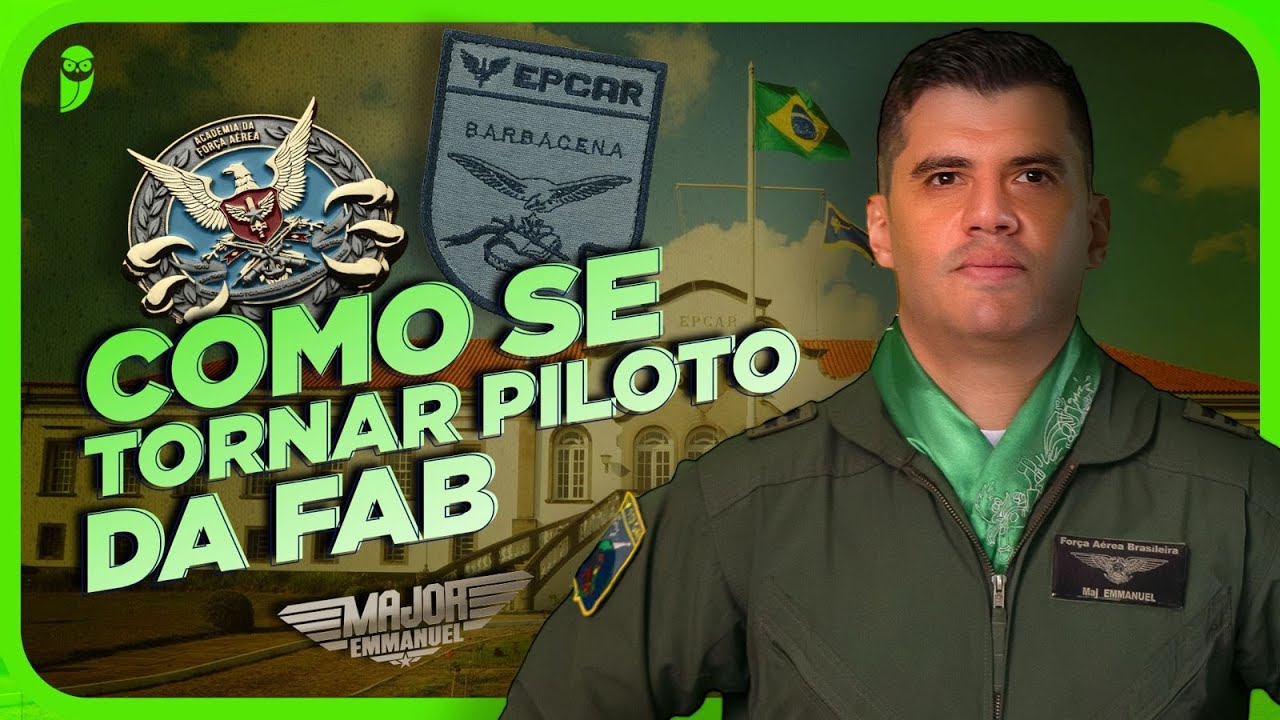 Como se tornar PILOTO da FAB? | O caminho completo: EPCAR, AFA e Especialização.