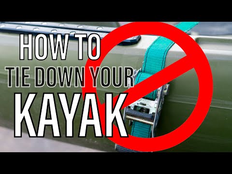 Can You Use Ratchet Straps To Tie Down A Kayak