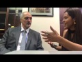 السفير د.بشار الجعفري في مقابلة غير رسمية مع الممثلة البوليفية كارلا أورتيز