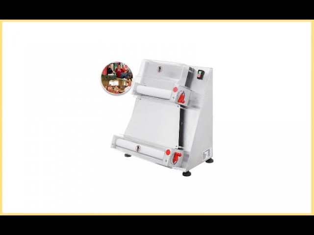 Pizza Dough Roller Sheeter, Max 12 Automatic Commercial Dough Roller  Sheeter, 370W Electric Pizza Dough Roller