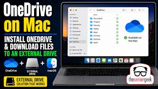 2  | Install OneDrive on macOS &amp; Download Files to an External Drive