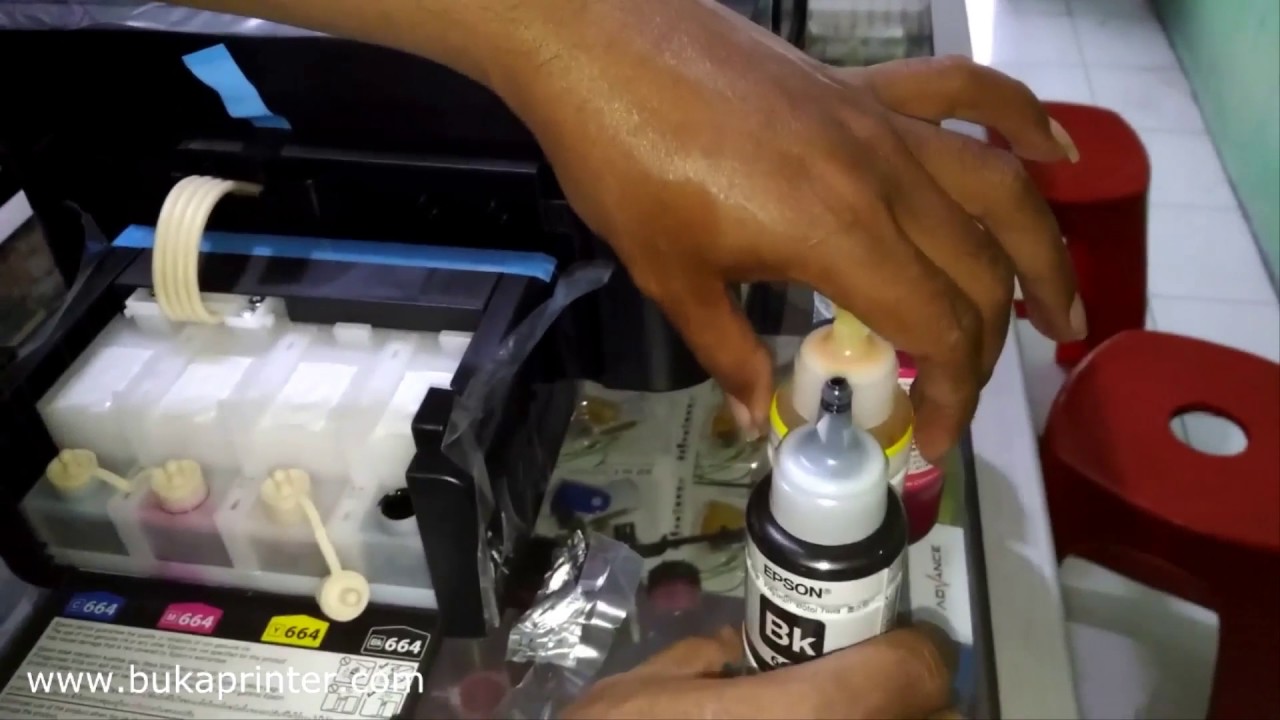 Cara Pemakain Printer Baru Epson L360 dan Cara Mengatasi Initial Ink