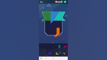 How To Solve Smart Puzzles Tangram Hard Level 4-6 Walk Through Solution Walkthrough Pixign