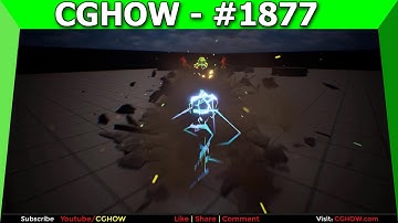 Epic Croc Strike with Electric Trails in Unreal Engine 5 Niagara