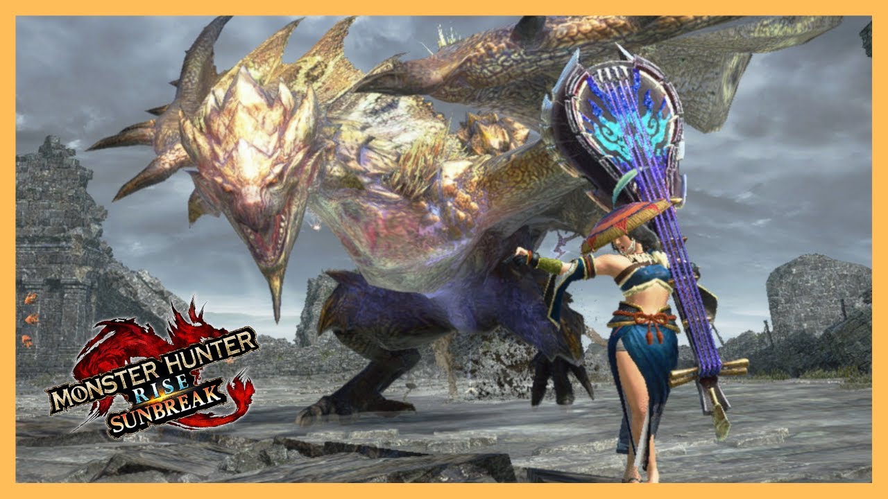 Easy Gold Rathian Farming - Hunting Horn Gameplay - Monster Hunter Rise ...