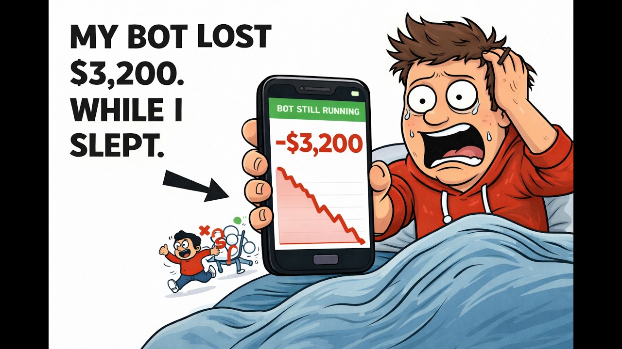 Why Your AI Crypto Trading Bot is Actually Losing Money - YouTube