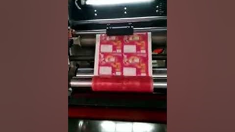 6 Color Flexo Printing Machine Testing Video for Mexico Client