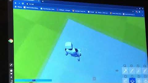 Floating my self in 1v1 lol