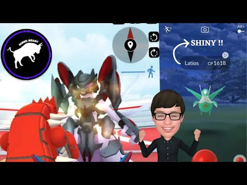 Pokemon GO using FGL Pro July 2019 Armoured Mewtwo raidCatching Latios