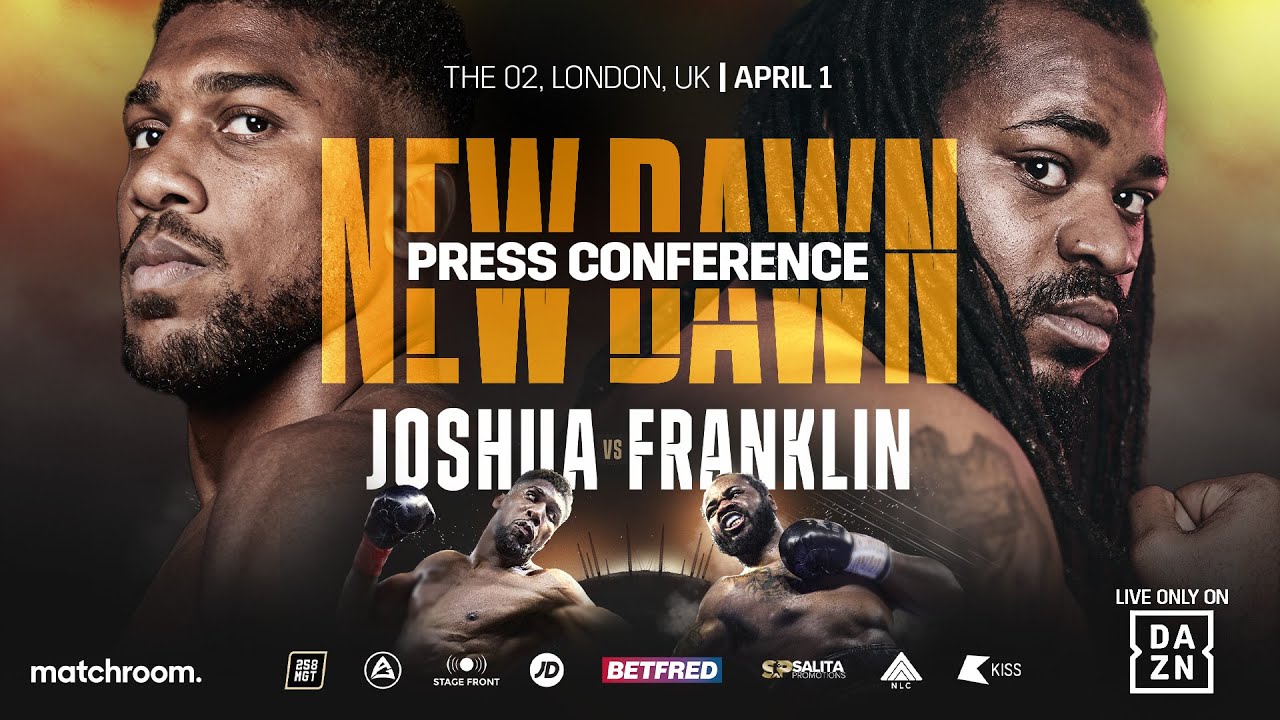 Anthony Joshua Vs Jermaine Franklin Start Time, Date, How To Watch Today