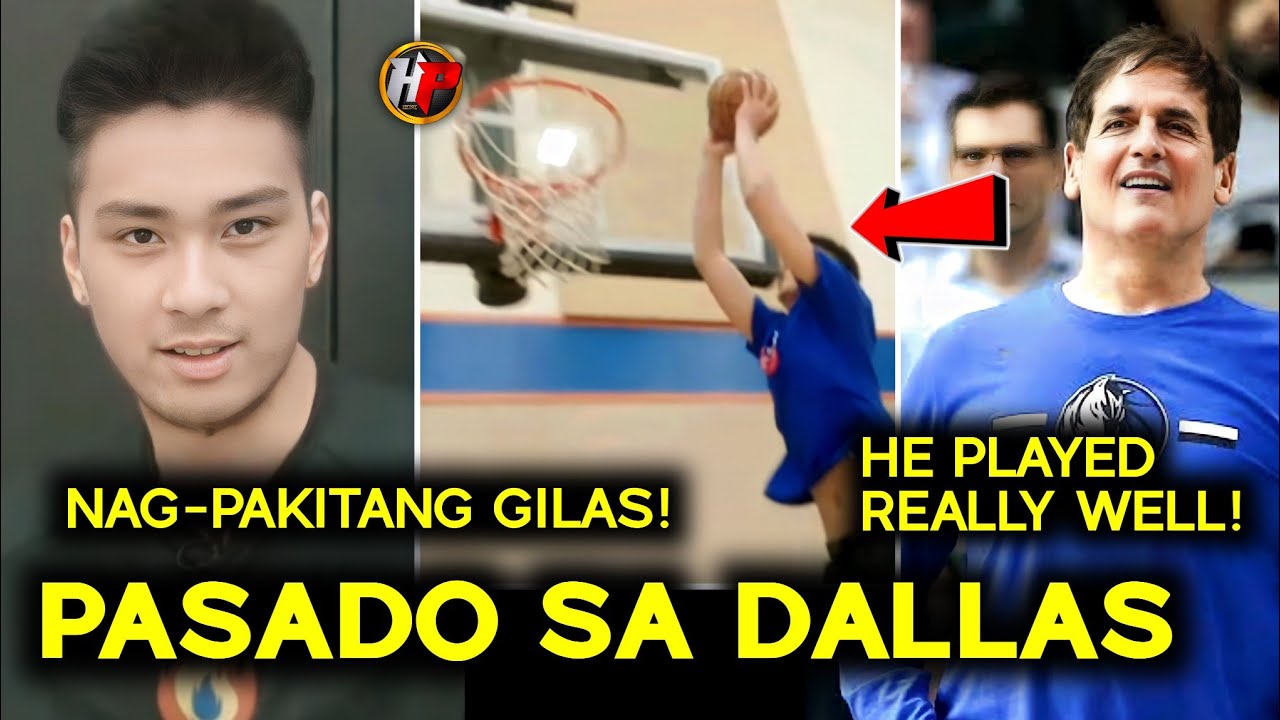 NAIMPRESS ANG MAY ARI NG DALLAS! Kay Kai Sotto sa mini camp! Kai PASADO SA DALLAS!