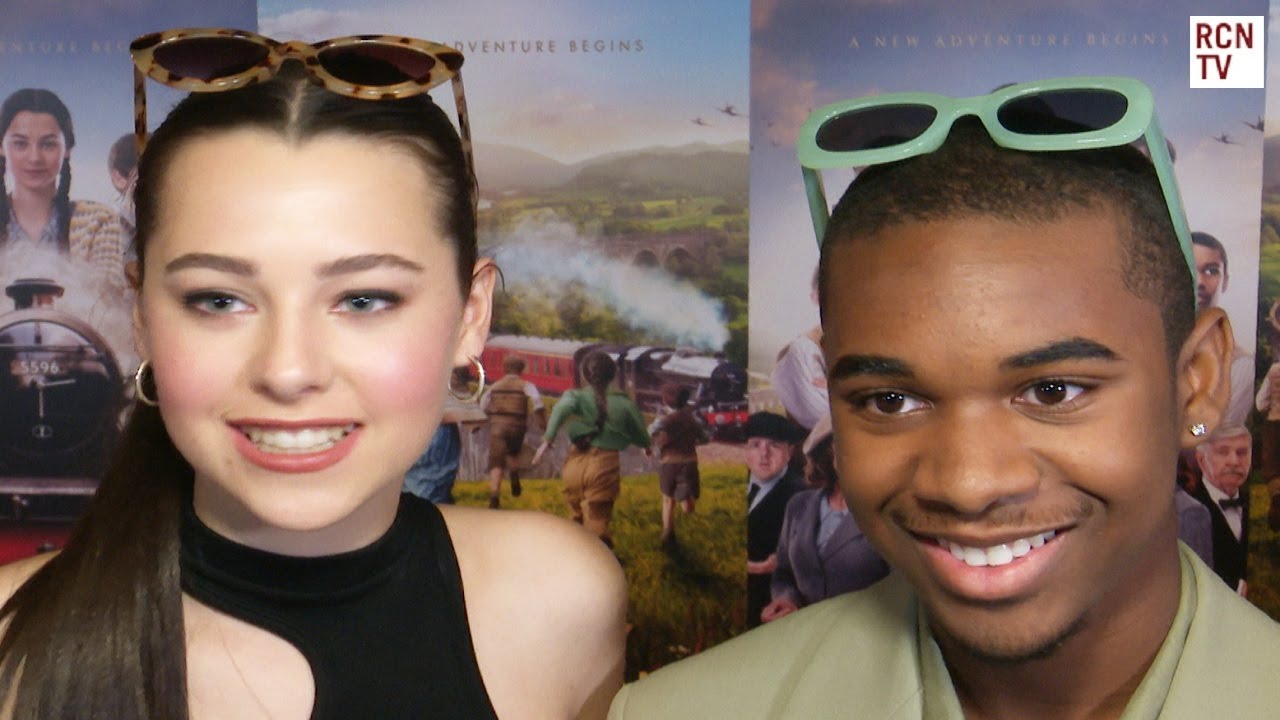 Beau Gadsdon & Kenneth Aikens Interview The Railway Children Return Premiere