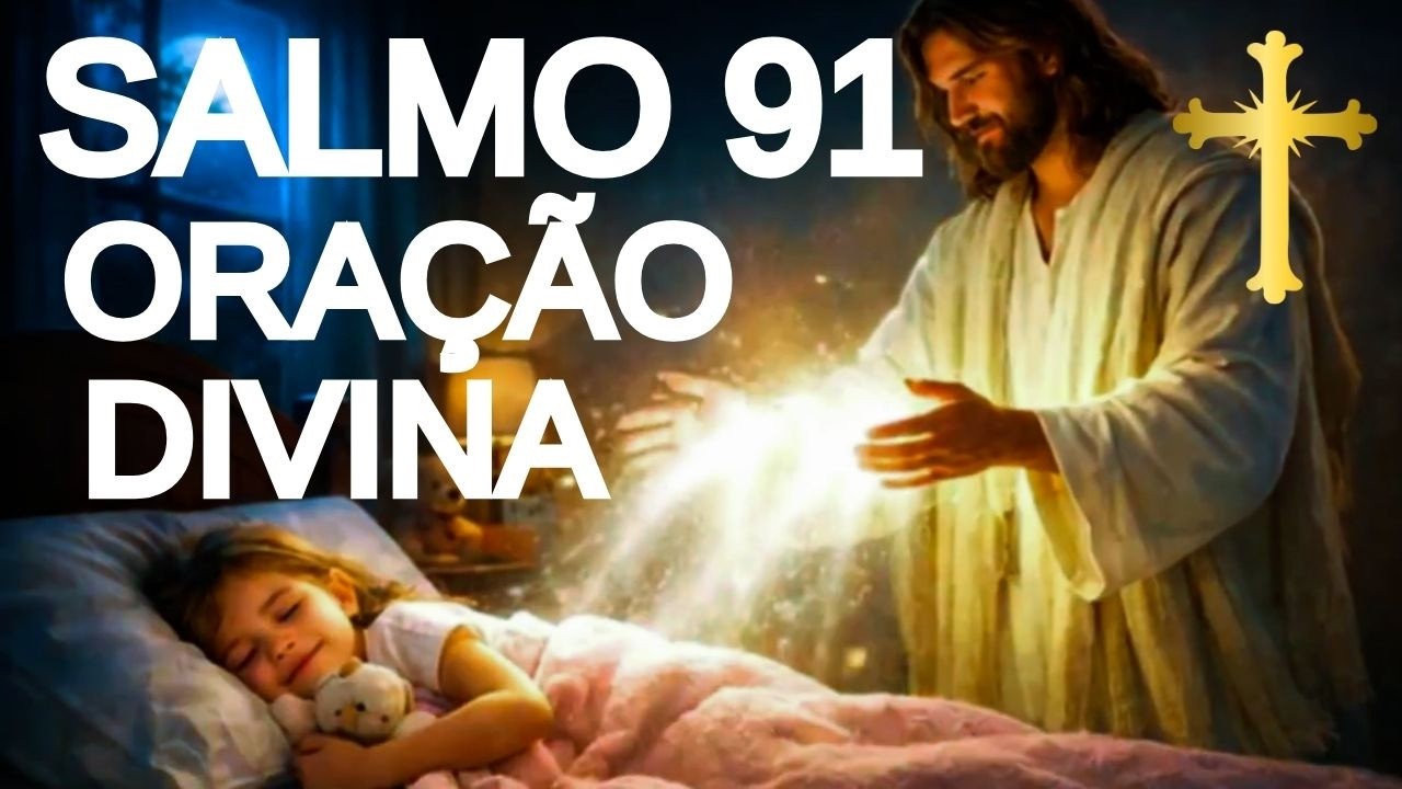 SALMO 91 - A Oração Mais Poderosa para Proteção e Sono Profundo (Frequência de Cura 963Hz)