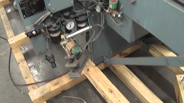 E4547 Shanklin F1 Shrink Wrapper with Index Belt Feeder Sigma Packaging