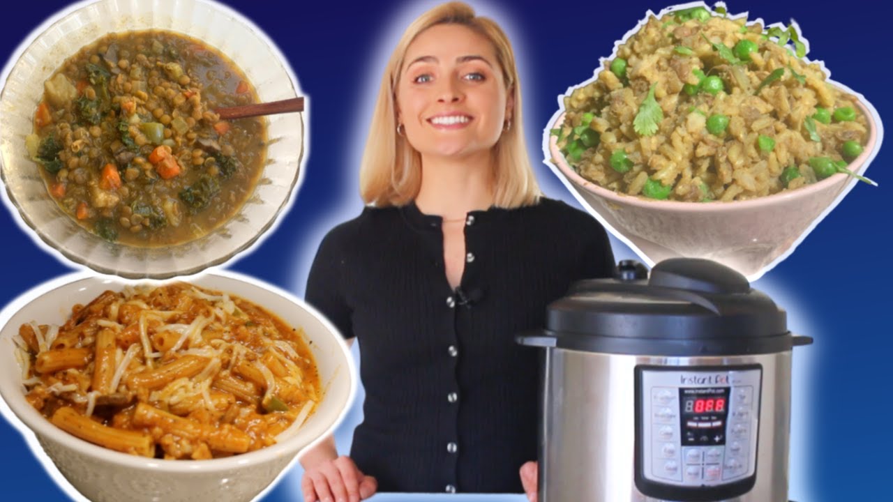 My 3 Favorite Instant Pot Recipes – Easy Vegan Dump & Go Meals