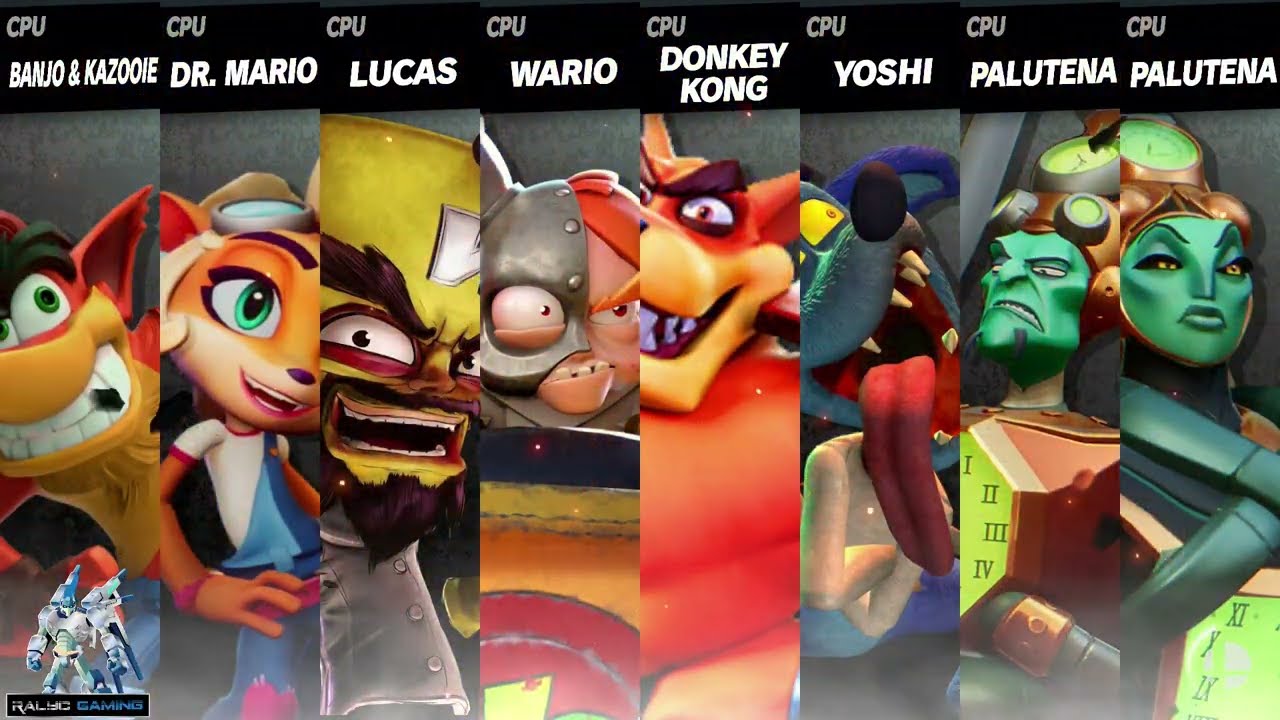 Crash Bandicoot Character Battle