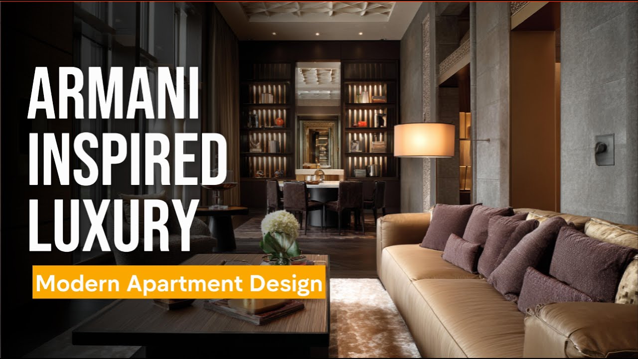 Роскошный декор в стиле Армани: сдержанная элегантность для дизайна современной квартиры 2026 года