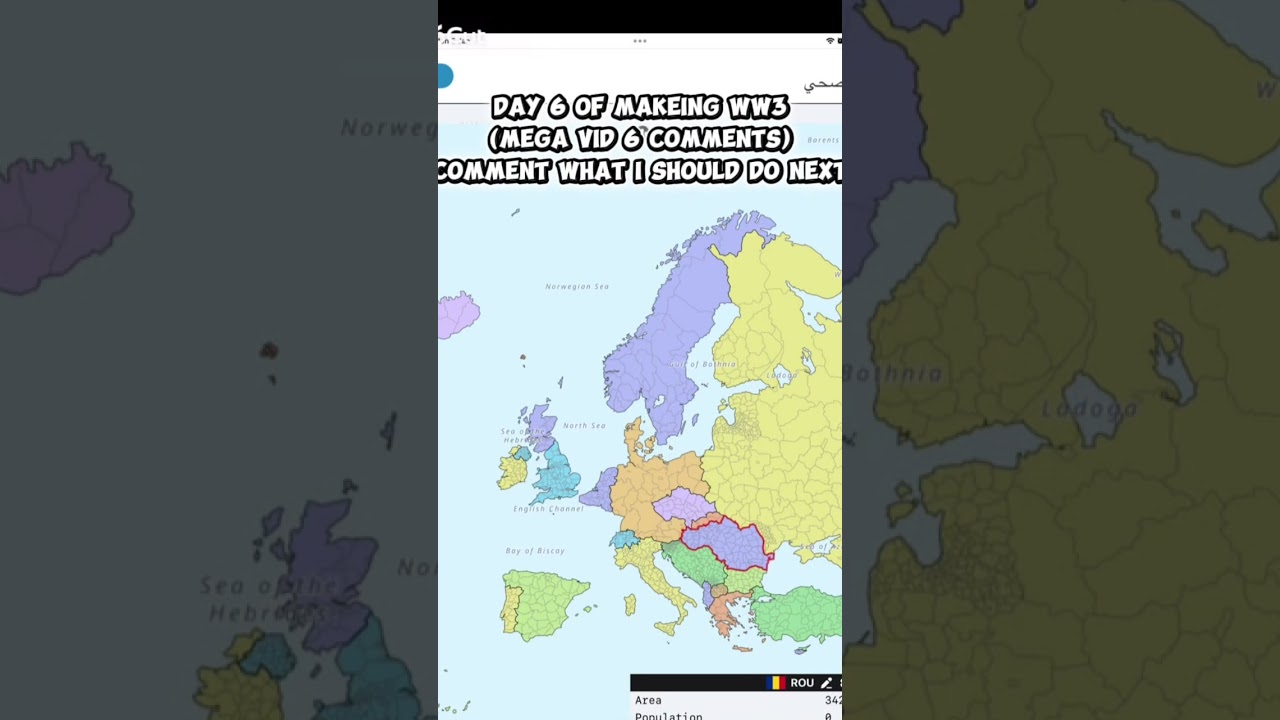 Day 6 of makeing ww3 