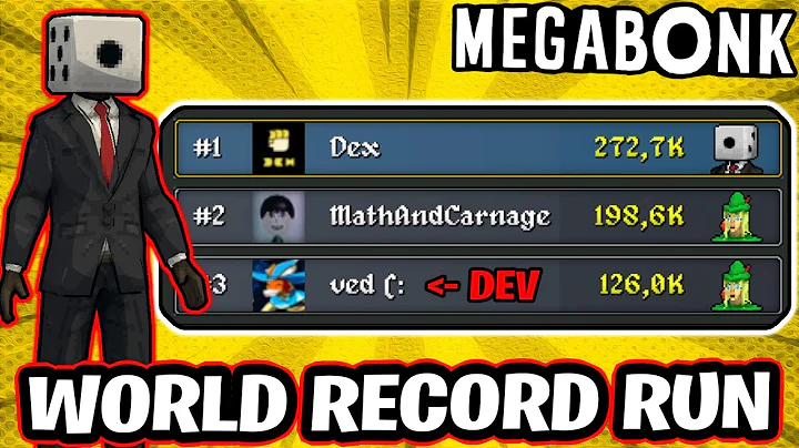 I Got the World Record Kill Run in Megabonk