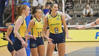 The Brazilian Womens National Volleyball Team Is Made Up Of Top-Class Players.