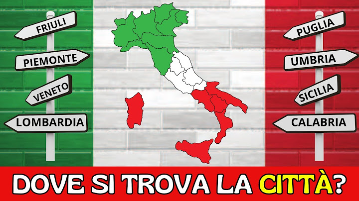 Quiz Geografico: Sai a quale Regione appartiene questa Città? 🏆