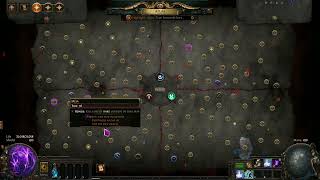 Reflecting mist from lower left side vault