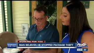 Man believes woman was pretending to be Amazon employee to steal his packages