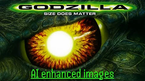 AI enhanced Godzilla (1998) pictures