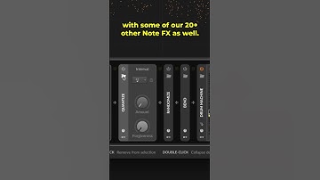 Step sequencing the BITWIG way